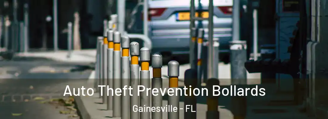 Auto Theft Prevention Bollards Gainesville - FL